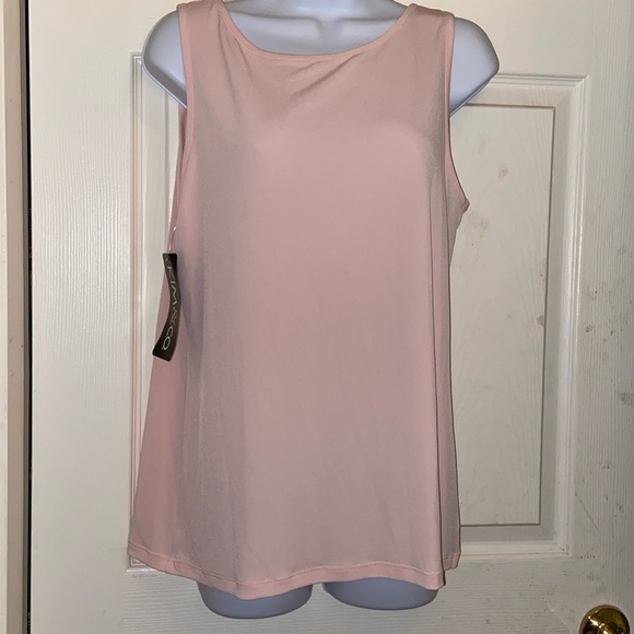 Kim & Co. V-Neck Sleeveless Tank Top L - Picture 2 of 6